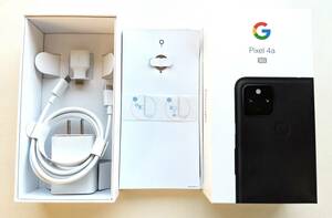 ■送料無料!未使用品!Google Pixel 4a (5G) 付属品 箱 純正 typeA to typeC変換器 充電ケーブル 電源アダプタ グーグル■