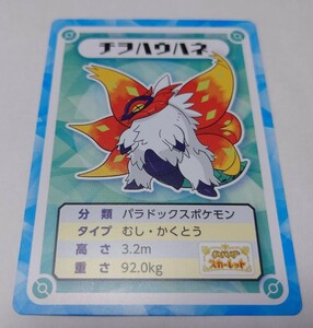 ポケモン　ポケモンセンター　ポケモンデータ　ミニシート　チヲハウハネ　テラパゴス　きらきら冬休み　ポケセン限定配布　非売品