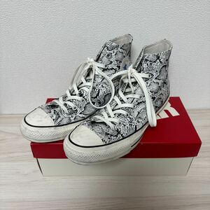 コンバース オールスター ハイカット 蛇柄 スネーク 10.5(29cm) チャック テイラー CONVERSE ALL STAR キャンバス 