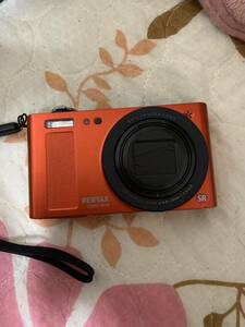 PENTAX デジタルカメラOptio RZ18 メタリックオレンジ 小型軽量 コンパクト 動作確認済み 【良品】 U2310K28