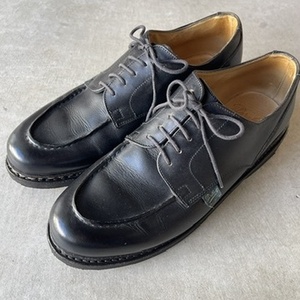 【中古】1円〜パラブーツシャンボード サイズ８ ノワール PARABOOT CHAMBORD NOIR