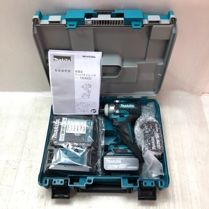 ◇◇ MAKITA マキタ 充電式インパクトレンチ 充電器・充電池２個・ケース付 TW300DRGX 未使用に近い