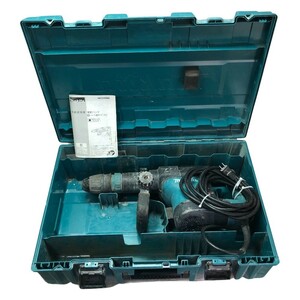 ◇◇ MAKITA マキタ 電動ハンマ 100ｖ ケース付 HM1111C ブルー 傷や汚れあり