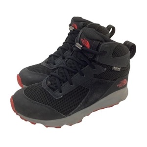 ♪♪ THE NORTH FACE ザノースフェイス キッズ トレッキングシューズ 靴 SIZE 21cm NF0A3DFYK ブラック やや傷や汚れあり