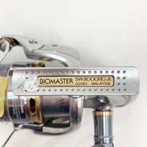 〇〇 SHIMANO シマノ BIOMASTER 13 バイオマスターSW 8000HG 03161 スピニングリール 傷や汚れあり_画像5