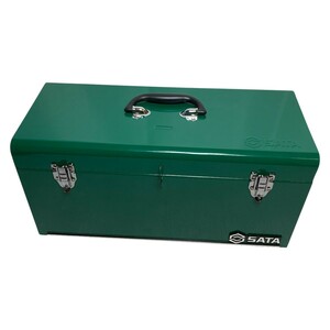 ＊＊ SATA TOOL BOX 手提工具箱 (2) 95103A グリーン 未使用に近い