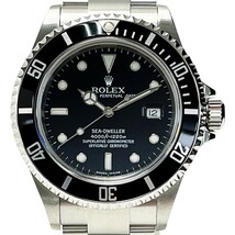 ☆☆ ROLEX ロレックス シードゥエラー 16600 ブラック ダイバーズウォッチ 自動巻き メンズ 腕時計 箱・取説有 やや傷や汚れあり_画像1