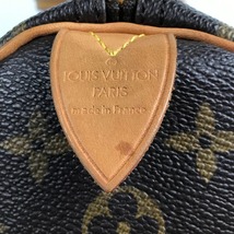 ■■ LOUIS VUITTON ルイヴィトン モノグラム スピーディ35 ハンドバッグ ボストンバッグ TH0013 M41524 ブラウン やや傷や汚れあり_画像6