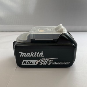 □□ MAKITA マキタ バッテリー　6.0Ah　18V BL1860B 本体のみ 未使用に近い