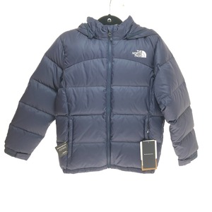 □□ THE NORTH FACE ザノースフェイス アコンカグアフーディ　150サイズ NDJ92259 ネイビー 目立った傷や汚れなし