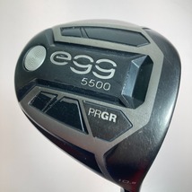 ◎◎ PRGR プロギア EGG 5500 1W 10.5° ドライバー オリジナルシャフト M-43 S カバー付 傷や汚れあり_画像1