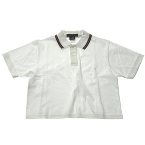 ☆☆ GUCCI グッチ ポロシャツ サイズ S 362-5310-1189 ホワイト レディース やや傷や汚れあり