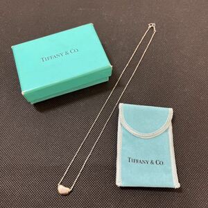 TIFFANY&Co. ティファニー シルバーネックレス シルバー 925 シルバーアクセサリー 箱付き 管理6 231115