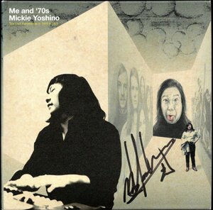 【中古CD】ミッキー吉野/Me and '70s/紙ジャケット仕様/2枚組/本人直筆サイン入り