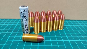 .45 ACP 弾風 ダミーカート 12個セット【送料無料】(検) .45 AUTO 11.43x23mm COLT M1911 H&K USP M&P Glock SIG Sauer MP9 