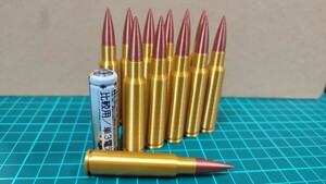 7.5x55mm swiss 弾風 ダミーカート 12個セット【送料無料】(検) スイス シュミット ルビン M1889 MG11 K31 M1893 MG51 SG510 