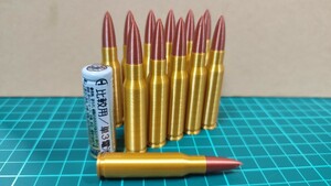 7.62x51mm NATO 弾風 ダミーカート 12個セット【送料無料】(検) .308 Winchester L96A1 SV-98 ウインチェスター