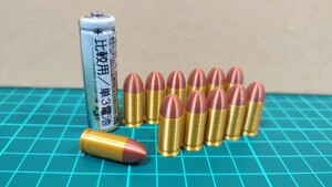 .380 ACP 弾風 ダミーカート 12個セット【送料無料】(検)9mm オート ブローニング クルツ ショート 9x17mm