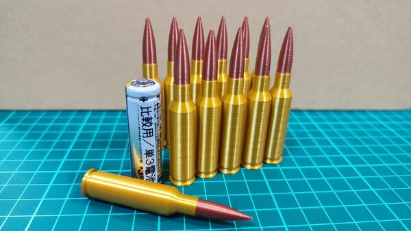 6.5mm Creedmoor 弾風 ダミーカート 12個セット【送料無料】(検) クリードモア CRDMR CM AR-10 SOCOM SR-25 M110A1 Mk 20 