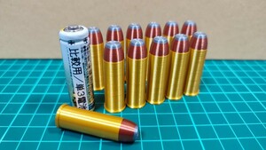 .44 Magnum 弾風 ダミーカート 12個セット【送料無料】(検) マグナム Remington レミントン s&w M29 スターム ルガー ブラックホーク 