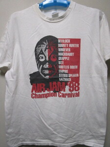 激レア！AIR JAM’98 Tシャツ（エアジャムロックフェス1998ビンテージハイスタHi-STANDARD横山健PIZZA OF DEATH DEVILOCKBOUNTY HUNTER） 