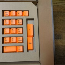 【東プレ】 REALFORCE カラーキートップセットR2-JP-KT-OR （オレンジ）_画像5