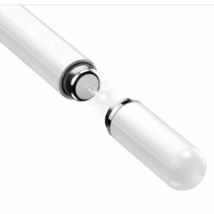 新品 高品質 ブラック タッチペン Pencil ペン 極細 iPad Apple アップル スタイラスペン タブレット ペンシル アクセサリー　マグネット_画像6