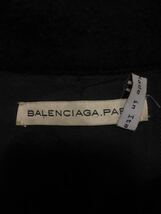 バレンシアガ ミリタリージャケット 裏地付き ハーフコート サイズ38　　BALENCIAGA レディース 2005年 オールド イタリア製 LAMPOジッパー_画像5