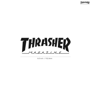 【THRASHER】スラッシャー★03★ダイカットステッカー★切抜きステッカー★6.0インチ★15.2cm