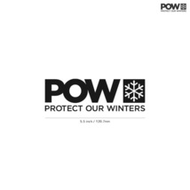 【POW】PROTECT OUR WINTERS★プロテクトアワーウインター★02★ダイカットステッカー★切抜きステッカー★5.5インチ★13.9cm_画像1