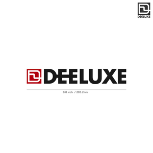 【DEELUXE】ディーラックス★14★COLOR★カラー★ダイカットステッカー★切抜きステッカー★8.0インチ★20.3cm