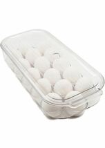 (16個入り) 卵ケース 冷蔵庫 収納 卵入れ 卵ボックス 卵収納 卵容器蓋付き_画像1
