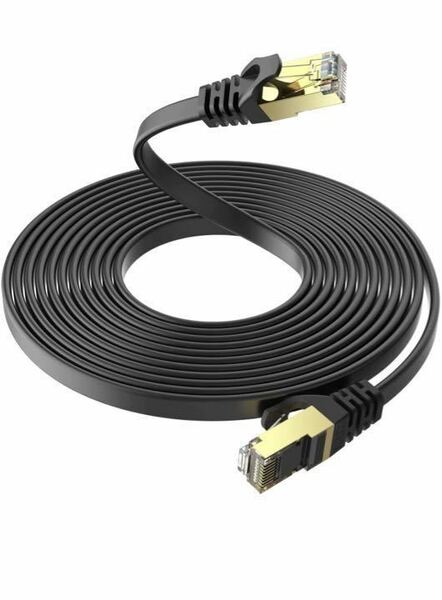 LANケーブル RJ45 有線ケーブル イーサネットケーブル CAT7準拠 高速