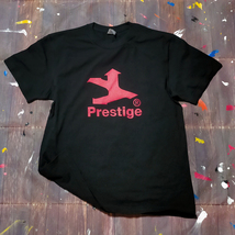 送料無料【Prestige Records】プレスティッジ・レコード / ブラック★選べる5サイズ/S M L XL 2XL/ヘビーウェイト 5.6オンス_画像2