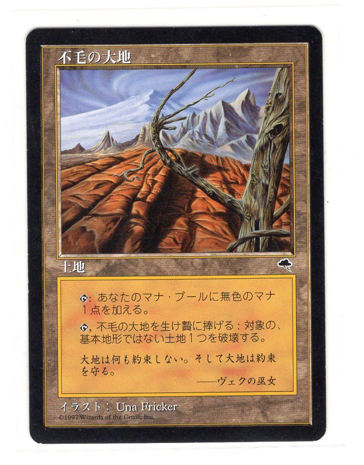 2024年最新】Yahoo!オークション -mtg 不毛の大地(ノーマルカード)の