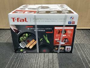 u8593 新品未開封 T-fal インジニオ・ネオ IHマロンブラウン・アンリミテッド セット9 ティファール