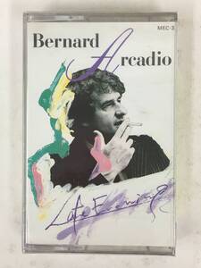 ■□S790 未開封 BERNARD ARCADIO ベルナール・アルカディオ Late Evening レイト・イヴニング カセットテープ□■