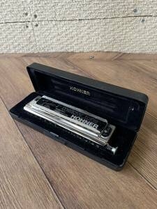 1円スタート HOHNER mellow tone 12穴 クロマチックハーモニカ M.SUZUKI 箱付き　楽器　器材　ハーモニカ　TOOTS THIELEMANS