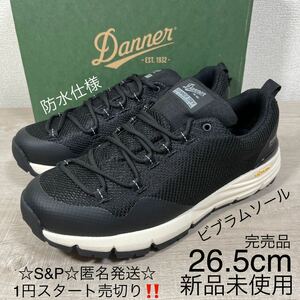 1円スタート売切り 新品未使用 ダナー スニーカー DANNER RIDGE RUNNER リッジ ランナー 2.5 防水 26.5cm 希少 ビブラムソール