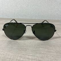 1円スタート売切り 新品未使用 レイバン サングラス RAYBAN rb3025 L2823 AVIATOR LARGE METAL アビエーター ラージ メタル_画像3