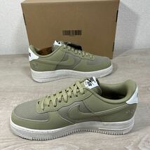 1円スタート売切り 新品未使用 NIKE ナイキ AIR FORCE1 LOW エアフォース1 ロー 07 カーキ 27cm コルク 風車 ロゴ 刺繍 完売品 1点のみ_画像4