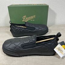 1円スタート売切り 新品未使用 ダナー オレゴンスリップ ブラック ビブラム キャンプ DANNER OREGON SLIP スリッポン スニーカー 28cm_画像4