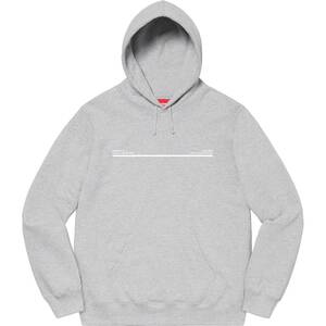 ★ 20AW Supreme シュプリーム Shop Hooded Sweatshirt London ショップ スウェット パーカー ロンドン (グレー灰L)GDGD