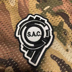 S.A.C　刺　ワッペン　ベルクロ　サバゲー　