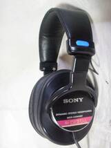 SONY MDR-CD900ST 新品互換イヤーパッド交換済　音出確認済 モニターヘッドホン　183_画像1