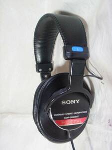 SONY MDR-CD900ST CANNARE L-2B2ATケーブル採用 新品ベロア地イヤーパッド交換済　音出確認済 モニターヘッドホン　184