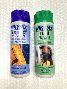 58【P466】◆新品◆　nikwax ツインパック 洗剤・撥水剤 撥水生地・防水透湿生地用 ニクワックス