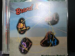 中古CD●BRAND X/NIGHTMORE PATROL ライブ音源　ブランドX Percy Jones John Goodsall Robin Lumley Morris Pert 