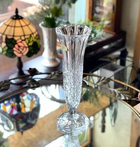 クリスタルガラス 花瓶 フラワーベース 花器 カメイクリスタル 一輪挿し CRYSTAL クリスタル 一輪挿しガラス花瓶 花器