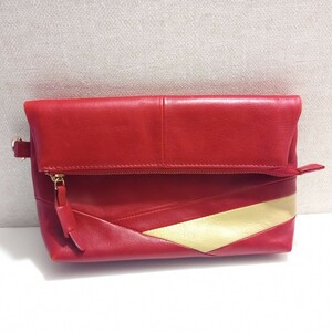  original leather second bag wine red 